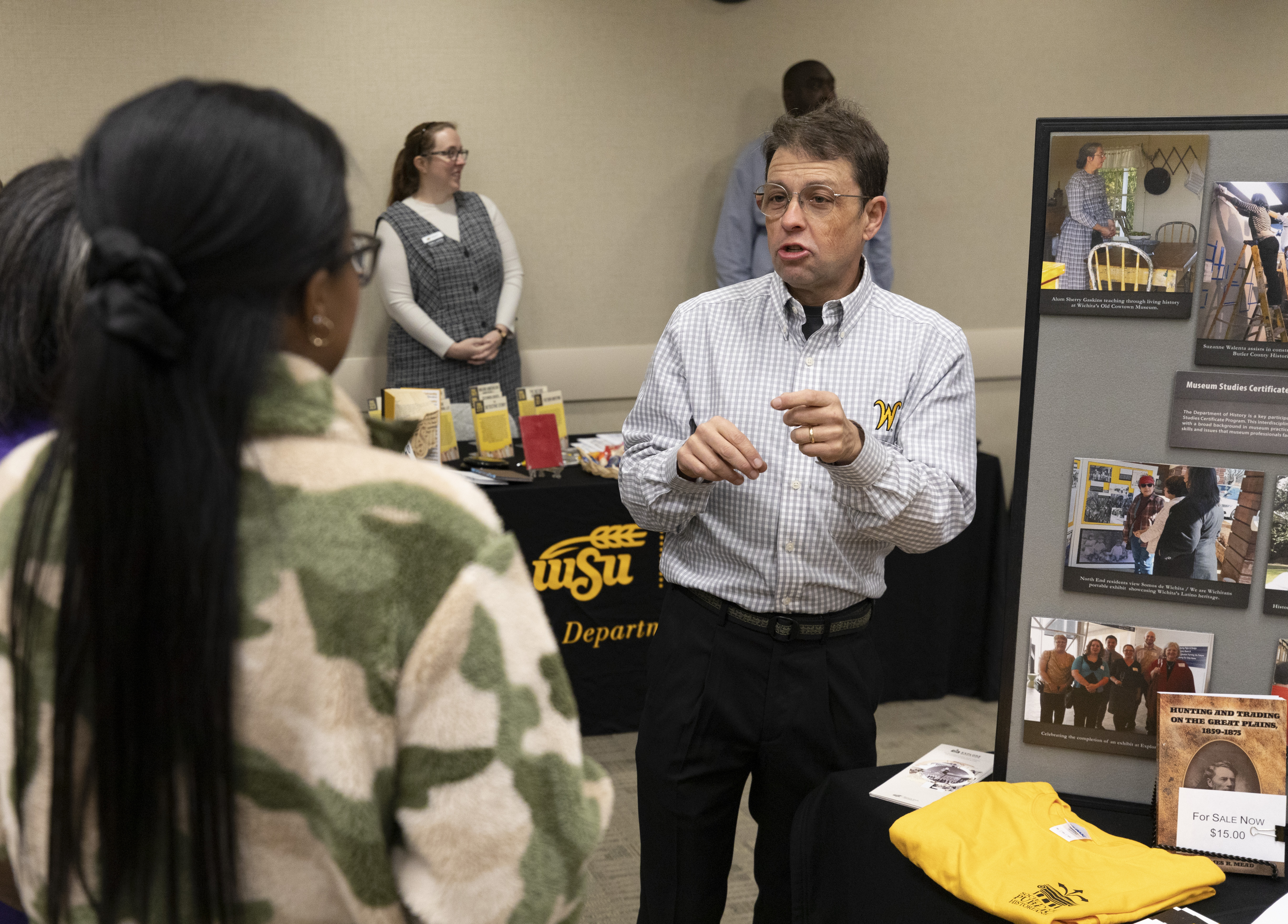Information fair at Black and Yellow day